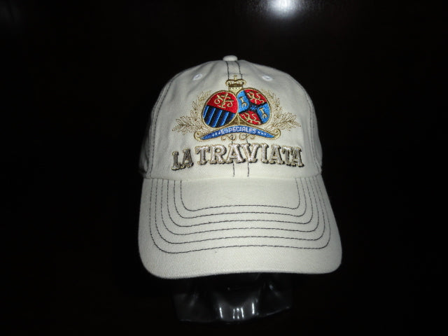 CAO LA TRAVIATA Natural colored canvas baseball cap New