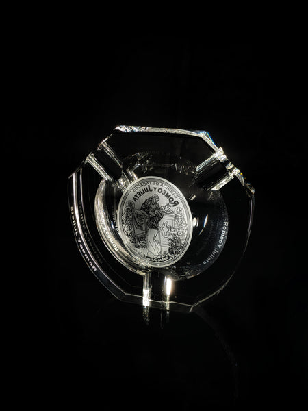 Large Cigar Clear Crystal Ashtray