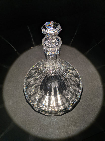 Faberge Imperial Ships Clear Crystal Decanter NIB