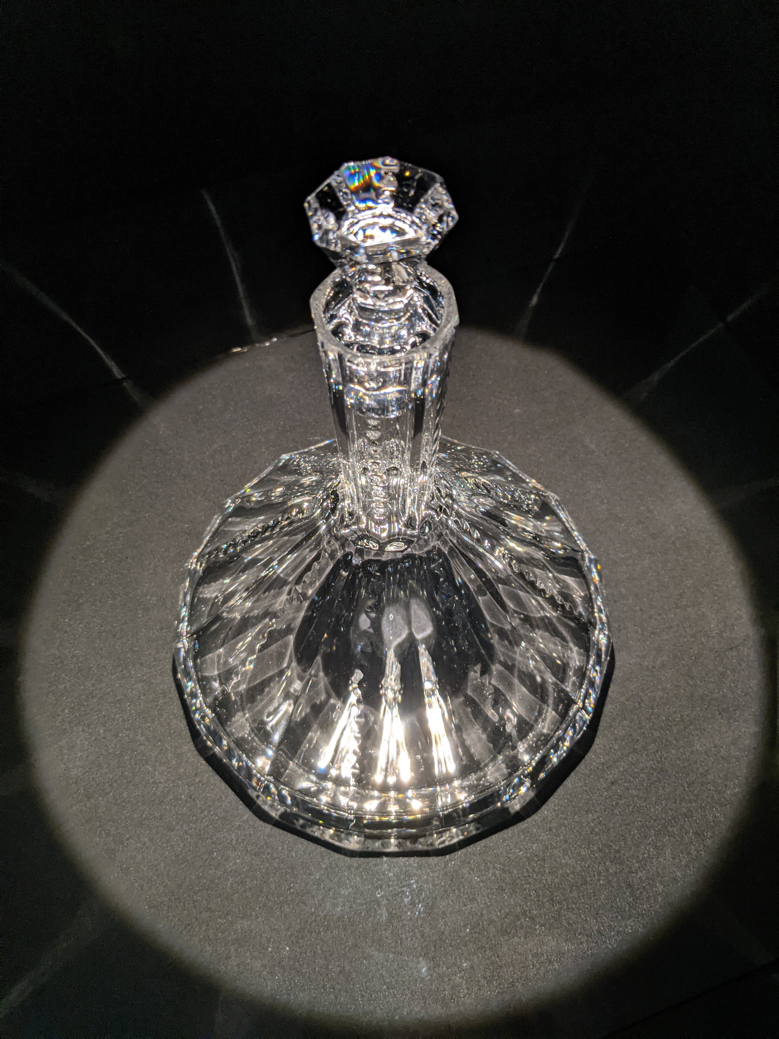 Faberge Imperial Ships Clear Crystal Decanter NIB