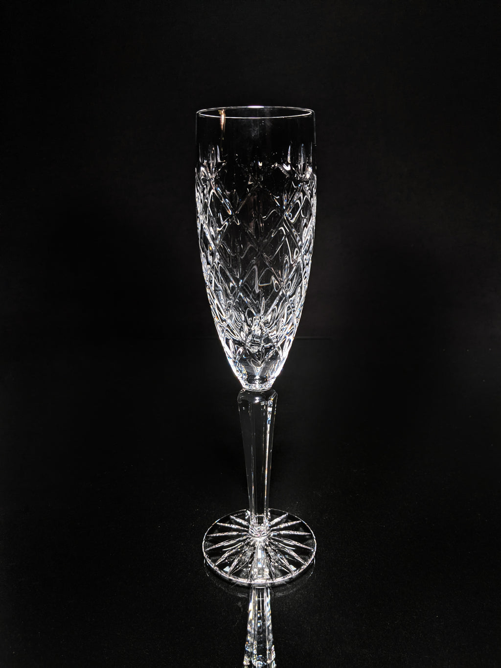 Faberge Clear Crystal Goblets