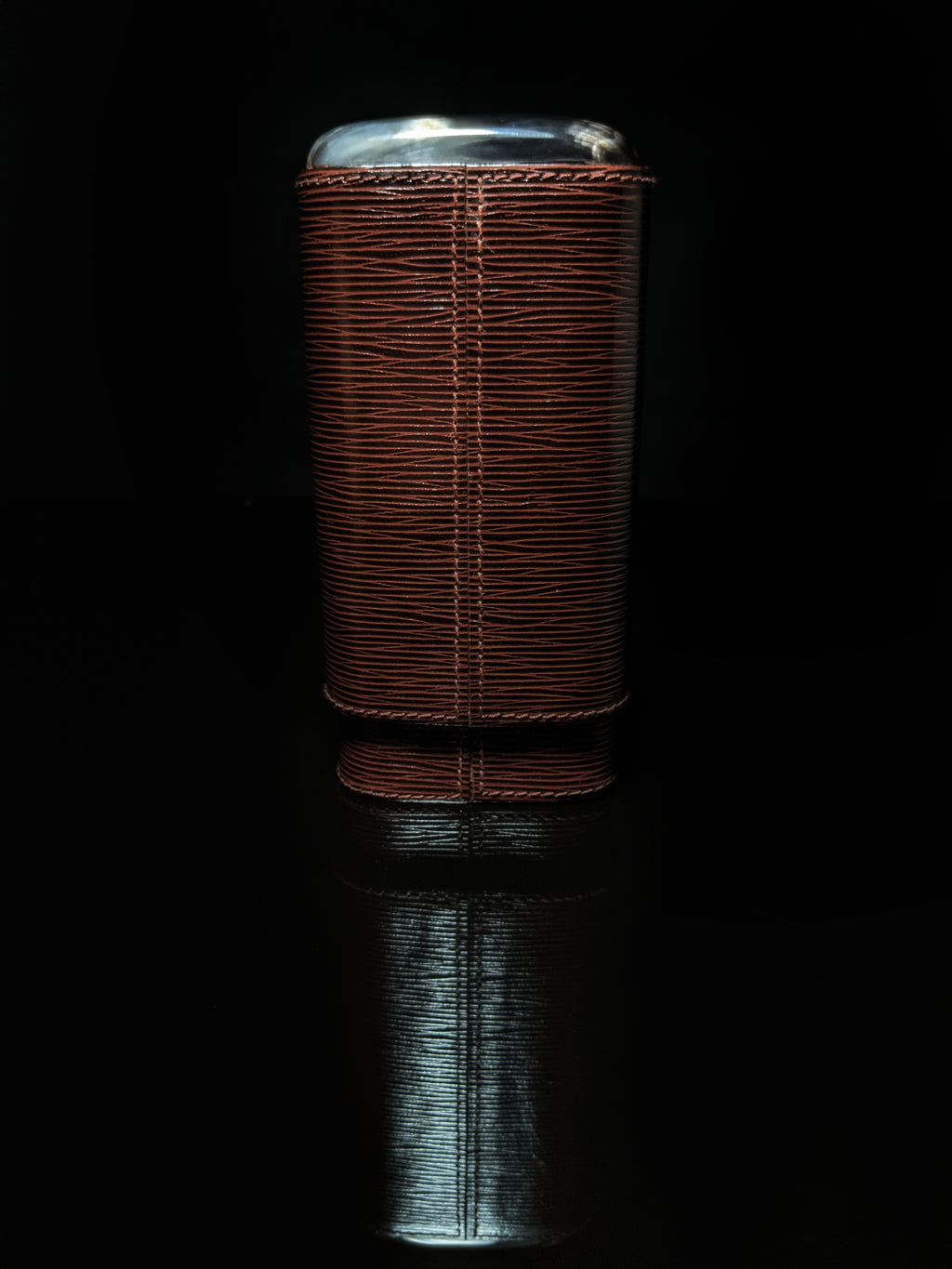Andre Garcia Dark Brown Horizontal leather case AGHBRH