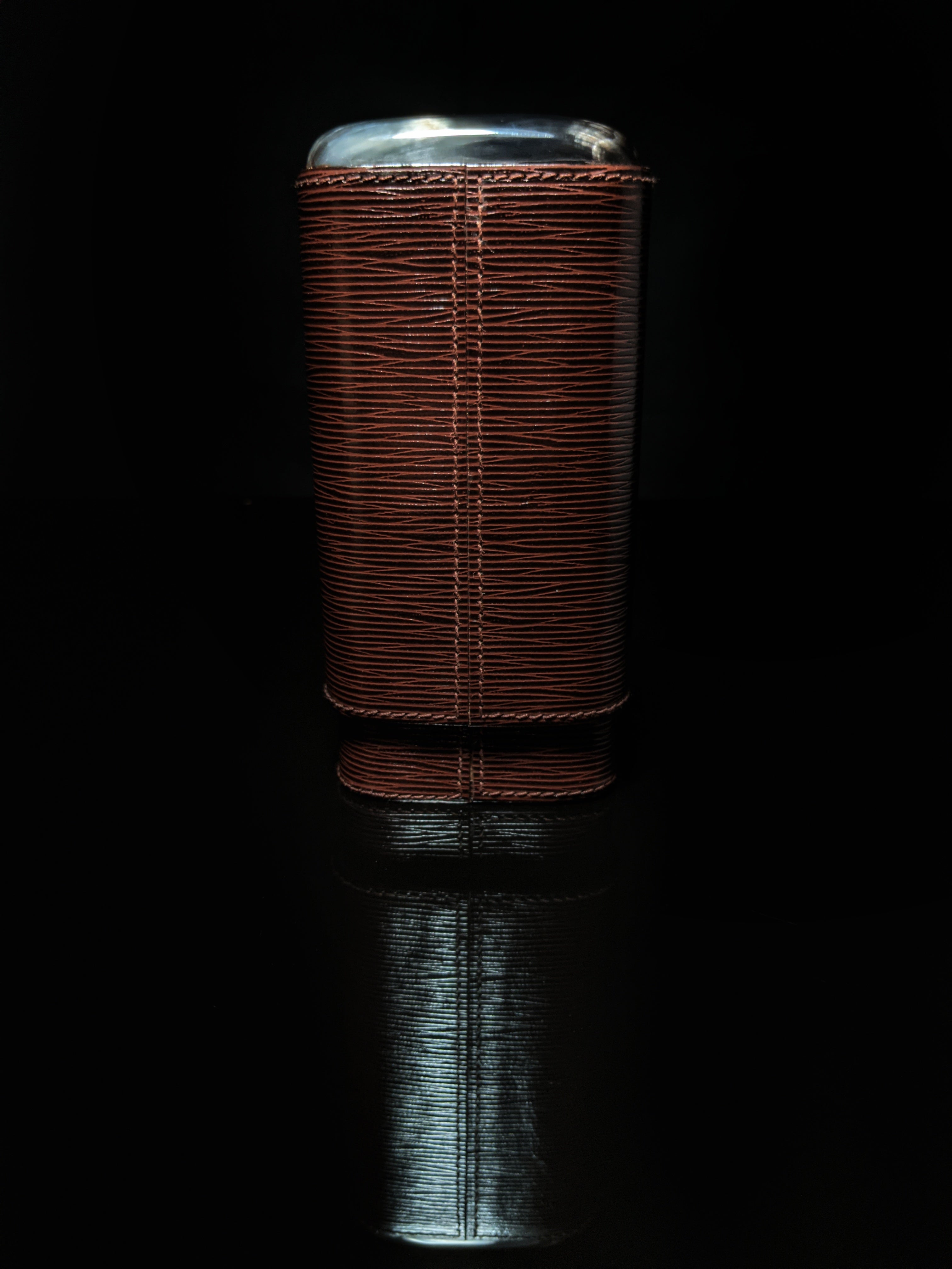 Andre Garcia Dark Brown Horizontal leather case AGHBRH