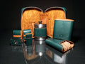 Brizard and Co Augusta Havana Traveler with cutter and lighter