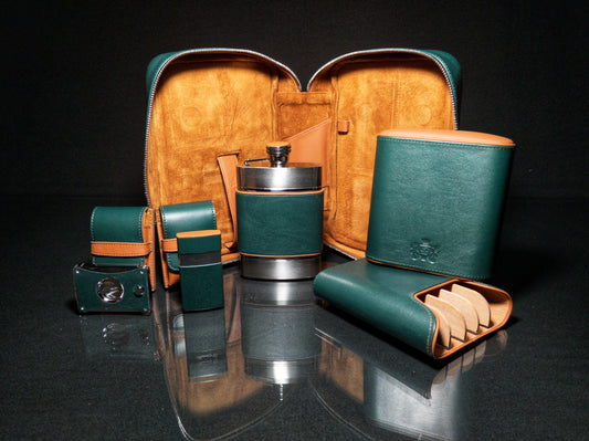 Brizard and Co Augusta Havana Traveler with cutter and lighter