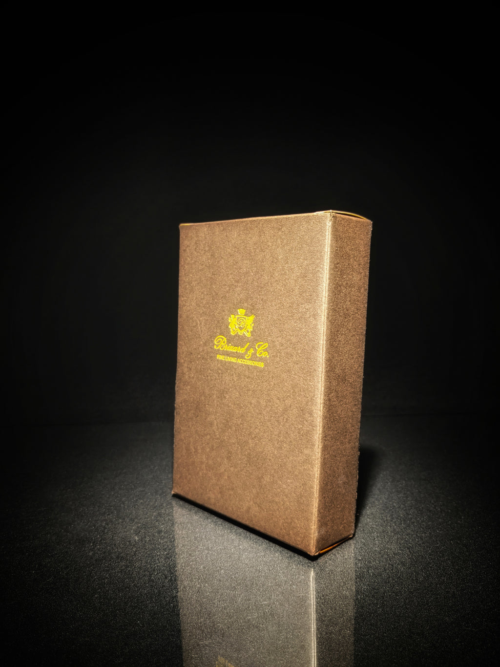 Brizard and Co. The 6 oz Flask - Blue and Camel Color Leather
