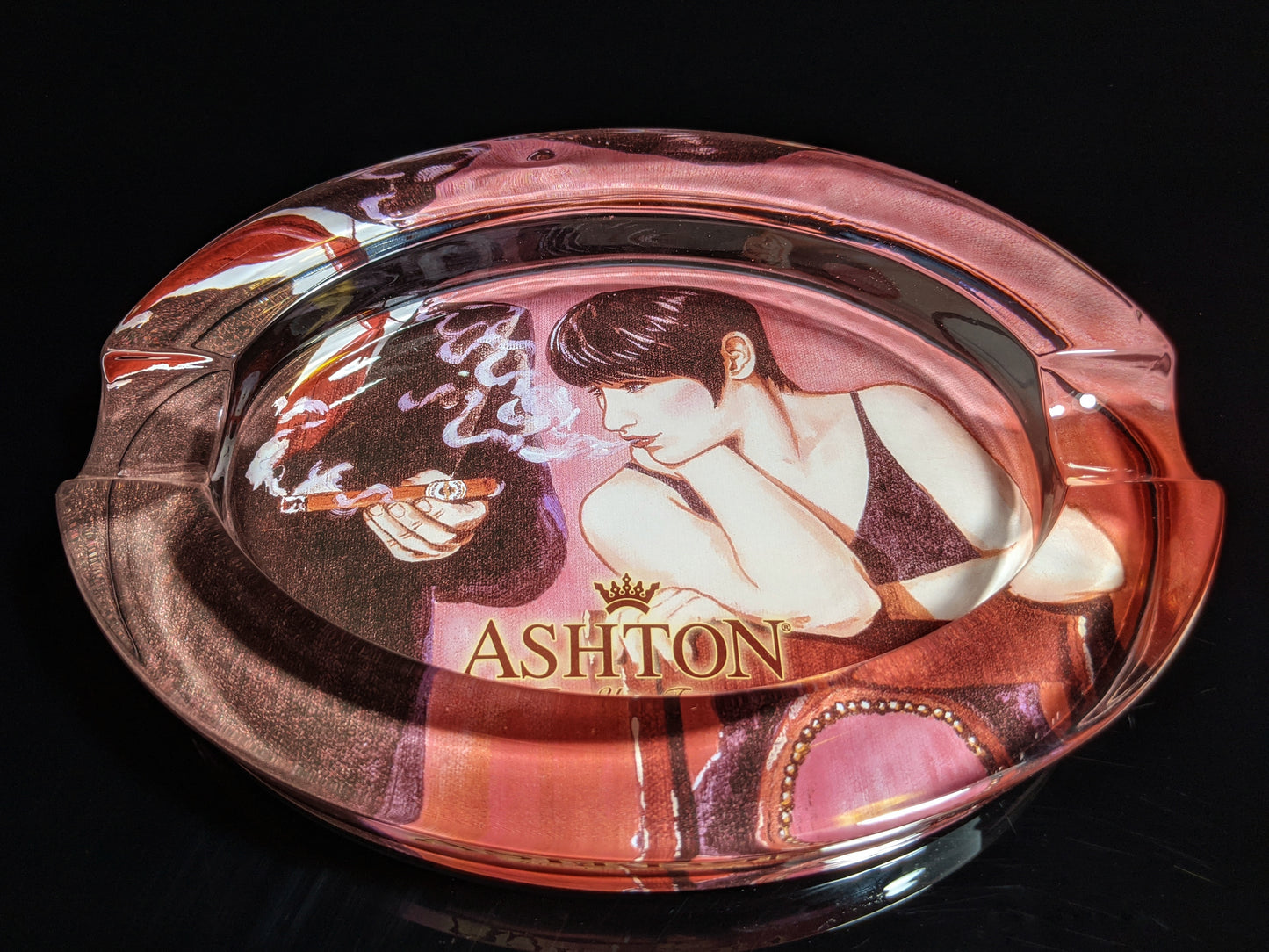 Ashton Glass Ashtray