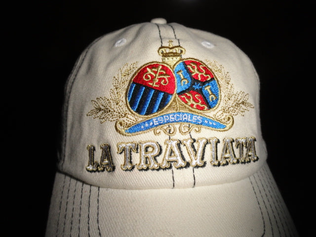 CAO LA TRAVIATA Natural colored canvas baseball cap New