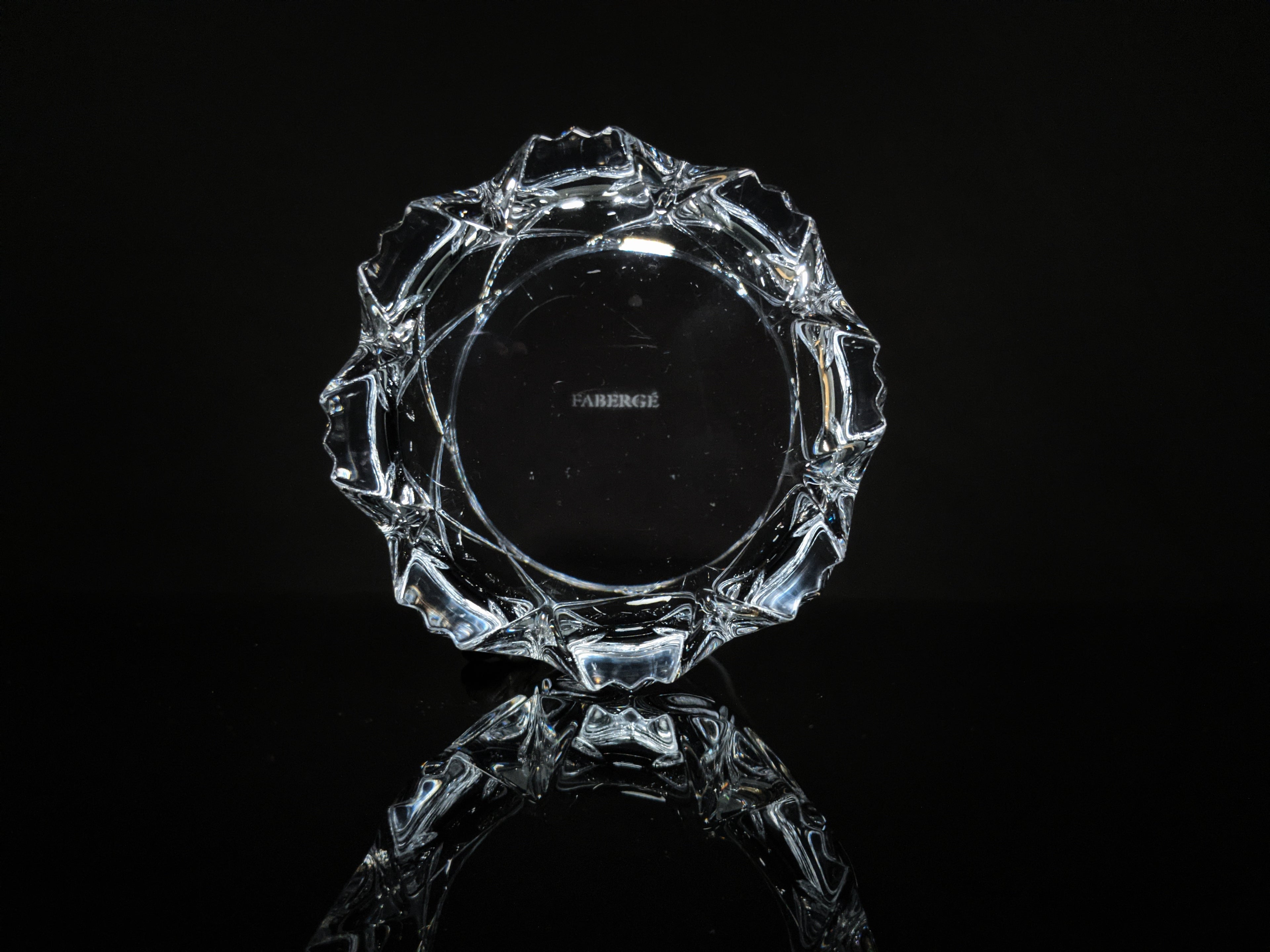 Faberge Triomphe Crystal Ice Bucket NIB