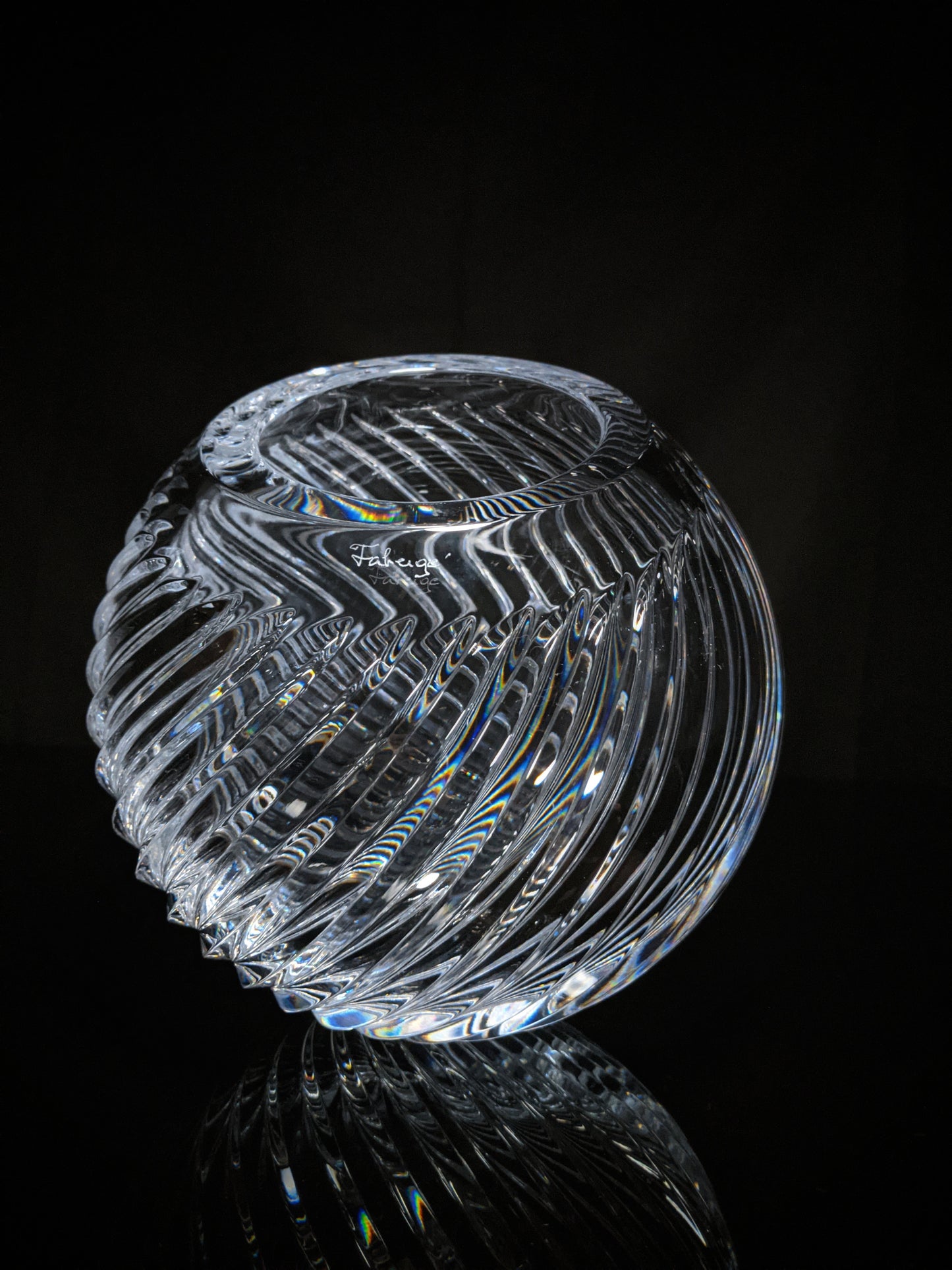 Faberge | Atelier Crystal Collection Bowl | New in the Box