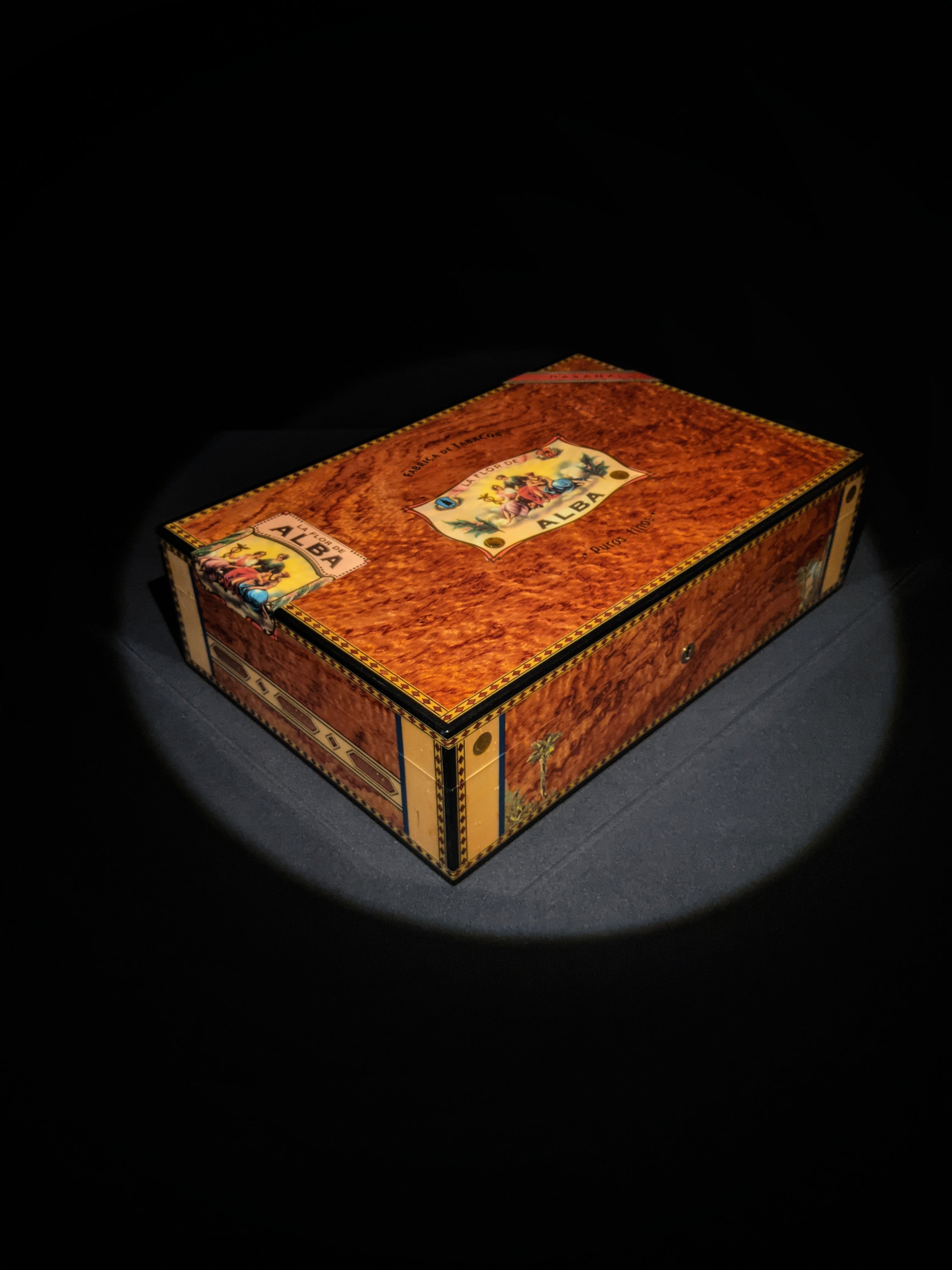 Elie Bleu Alba Bubinga Humidor 110 ct NIB