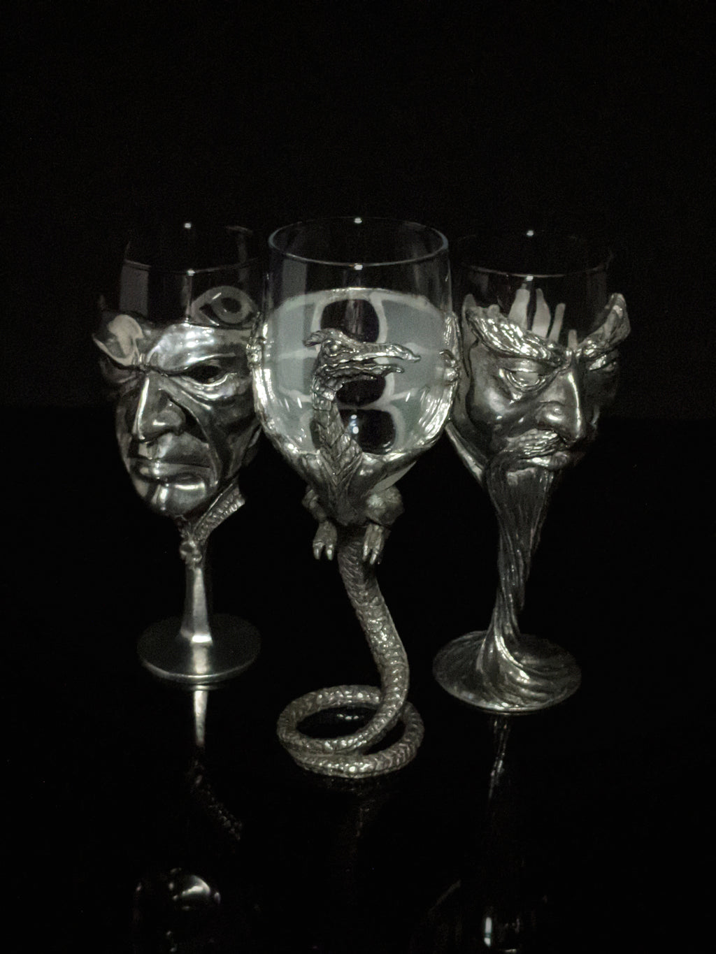 Royal Selangor Lord of Rings Pewter Glasses