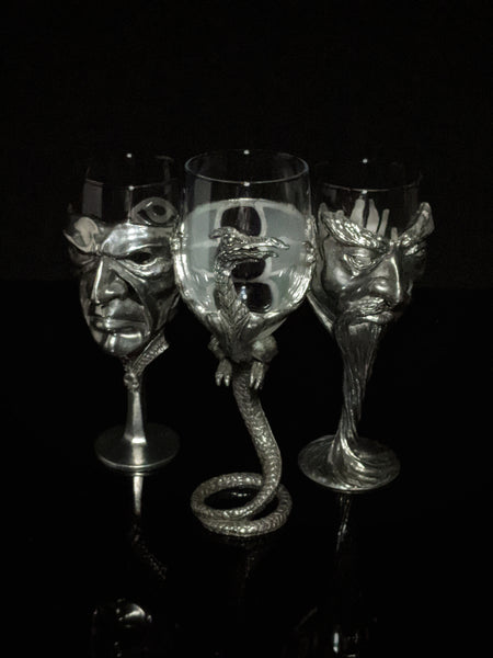 Royal Selangor Lord of Rings Pewter Glasses