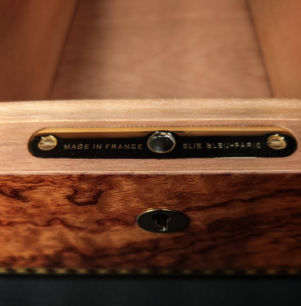 Elie Bleu Alba Bubinga Humidor 110 ct NIB