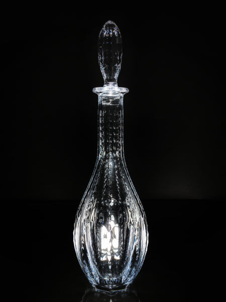 Faberge Bristol Clear Crystal Decanter NIB