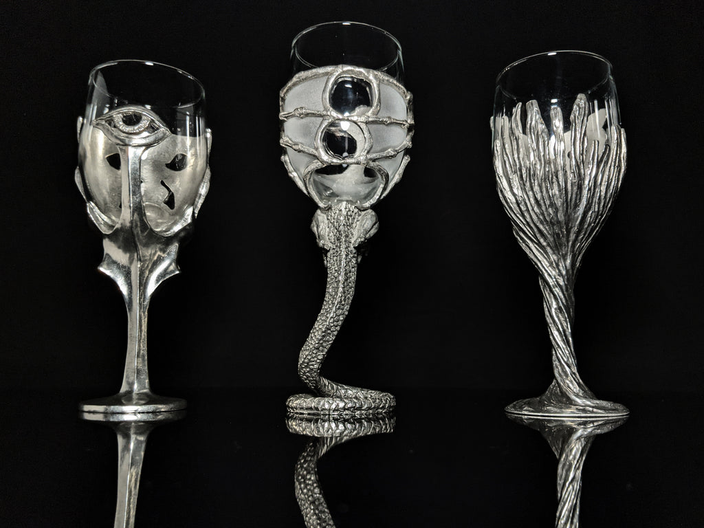 Royal Selangor Lord of Rings Pewter Glasses