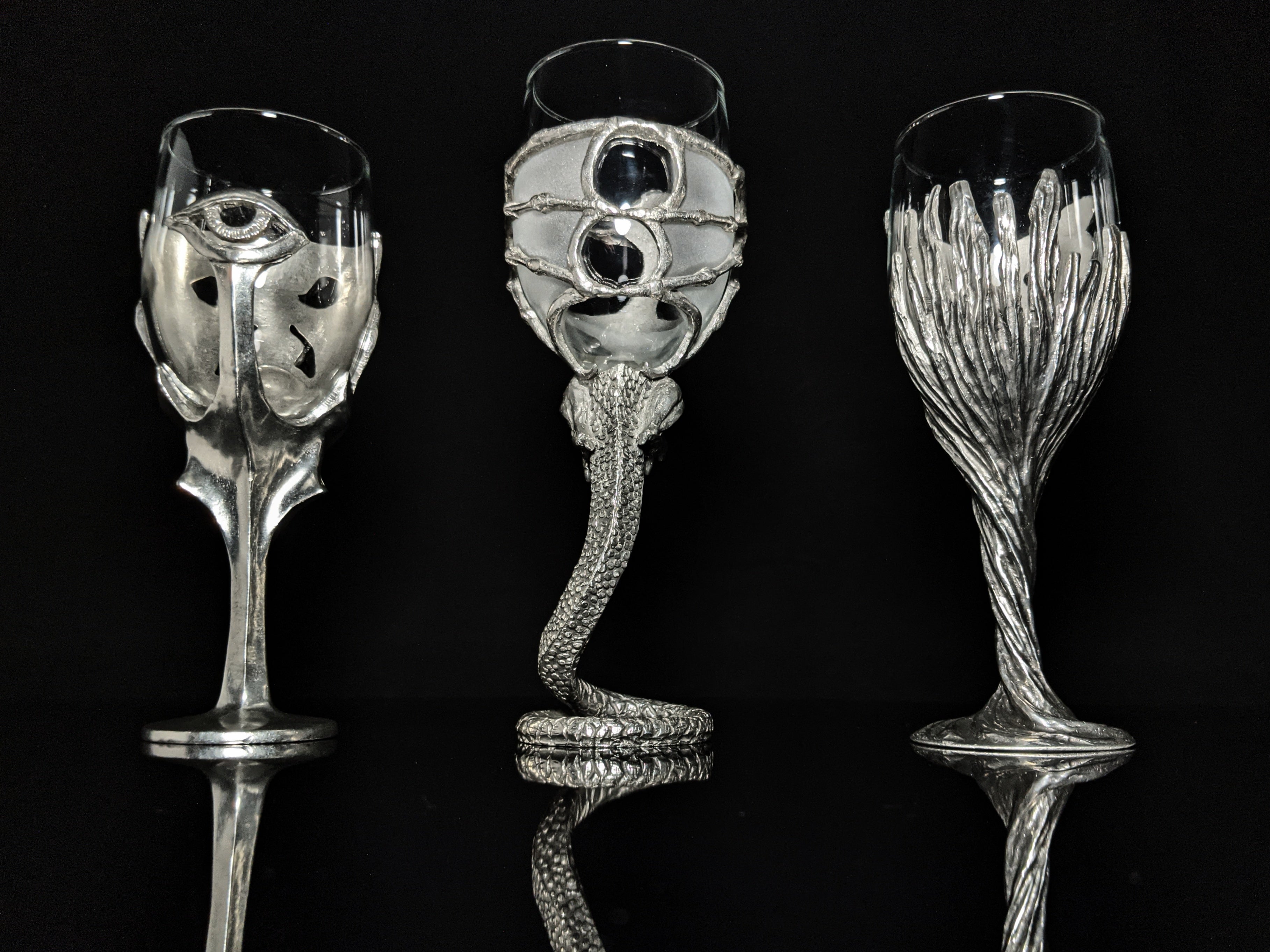 Royal Selangor Lord of Rings Pewter Glasses