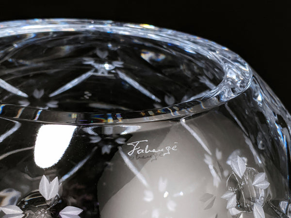 Faberge  Crystal Collection Bowl NIB