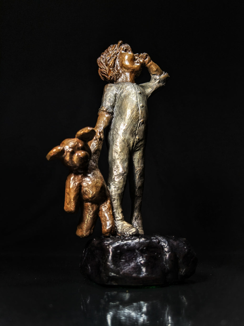Mark Hopkins "Bed Time" Limited Edition Bronze Sculpture