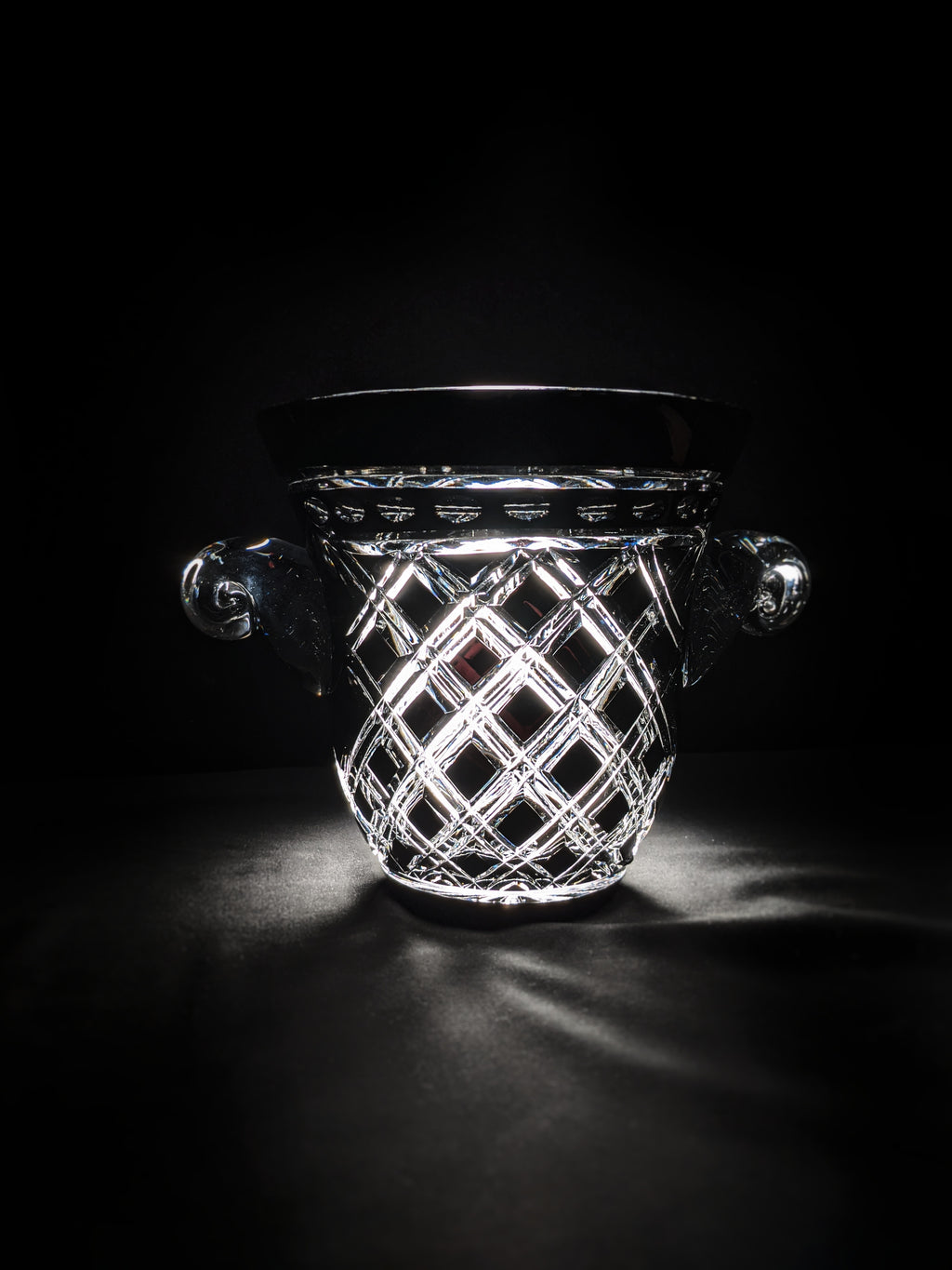 Black Crystal Champagne Ice bucket without  the original box