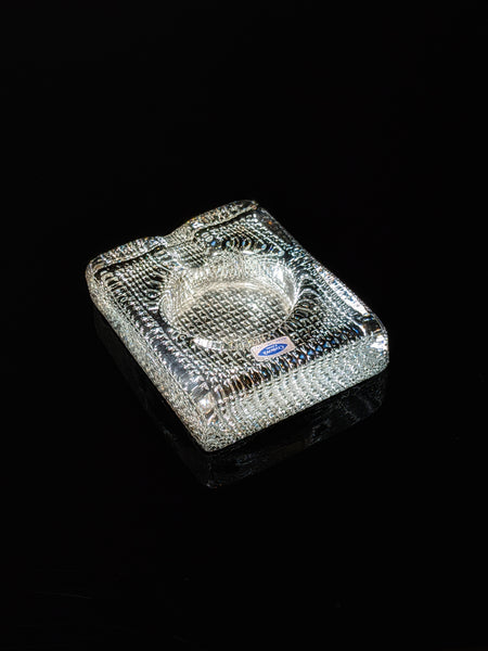 Comoy's of London Glass Cigar Ashtray made in Italy