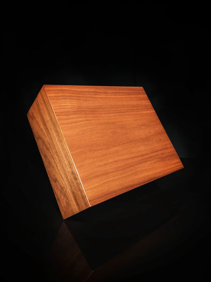 Elie Bleu Walnut Wood Humidor 75 count NIB Made in France