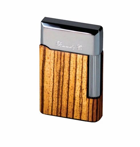 Brizard and Co. The "Eternel" Lighter - Zebrawood
