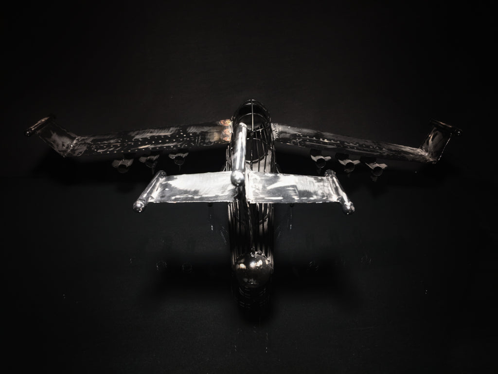 Airplane Metal Art Sculpture