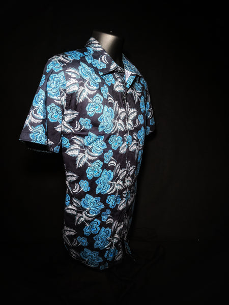 Robert Graham Short Sleeve Colorful Classic Fit Shirt Medium Adult