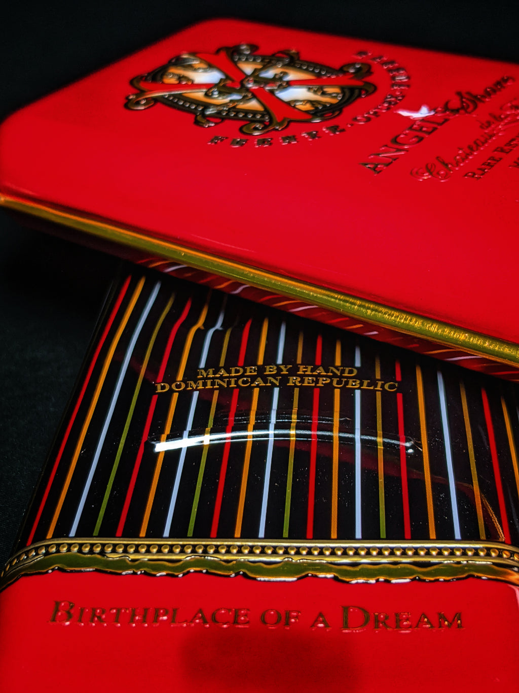 Angel Share Fuente Opus X Reserva de Chateau Metal Empty Case