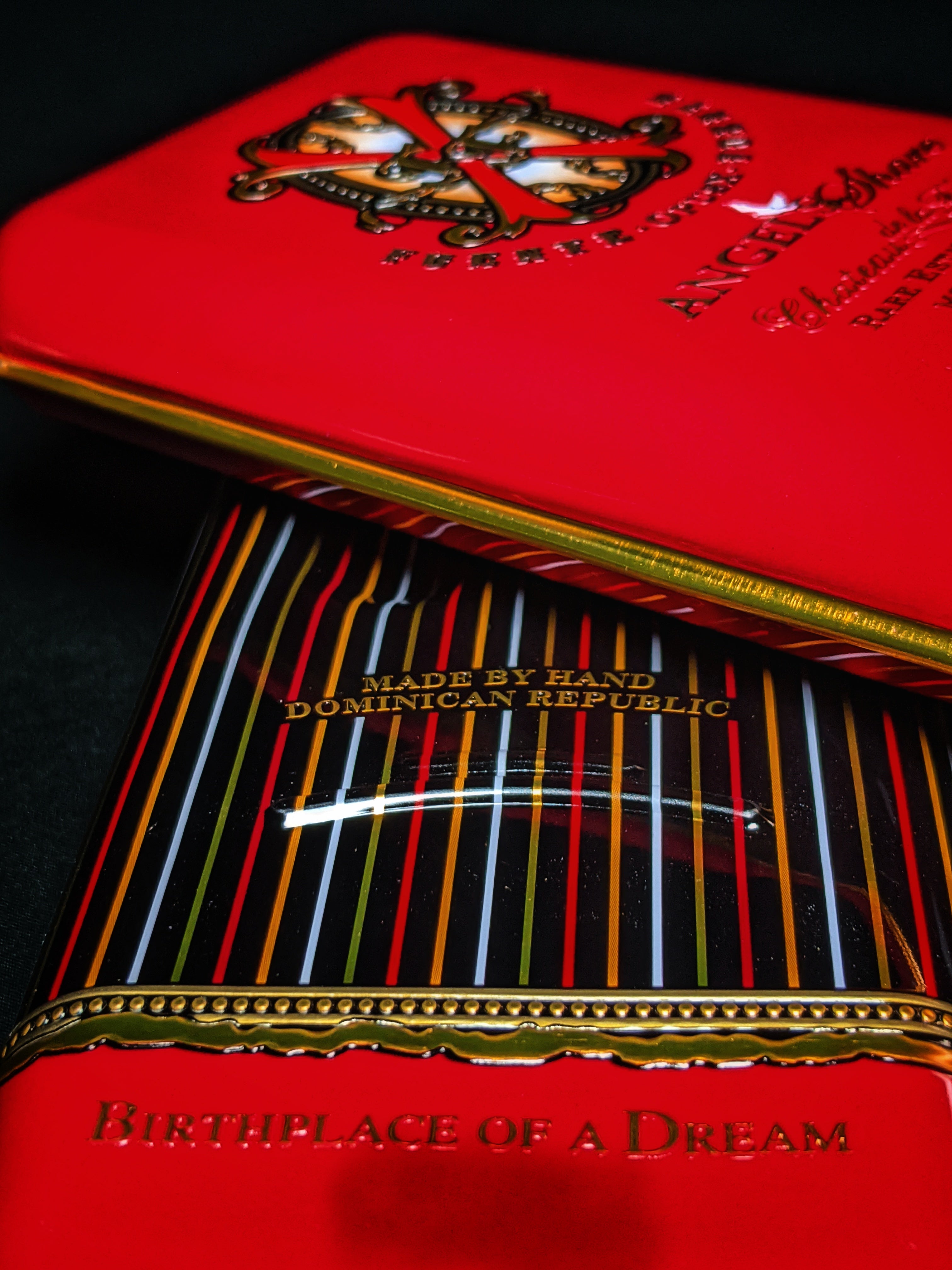 Angel Share Fuente Opus X Reserva de Chateau Metal Empty Case
