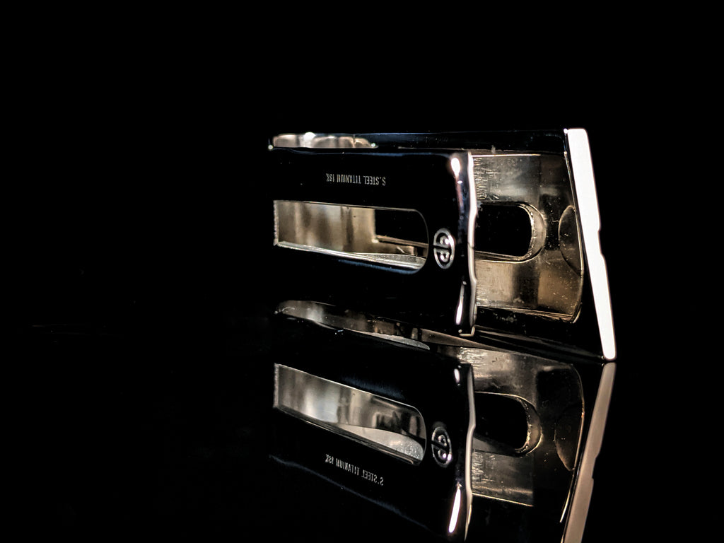 Dolan Bullock Diamond  Stainless Steel Money Clip NIB