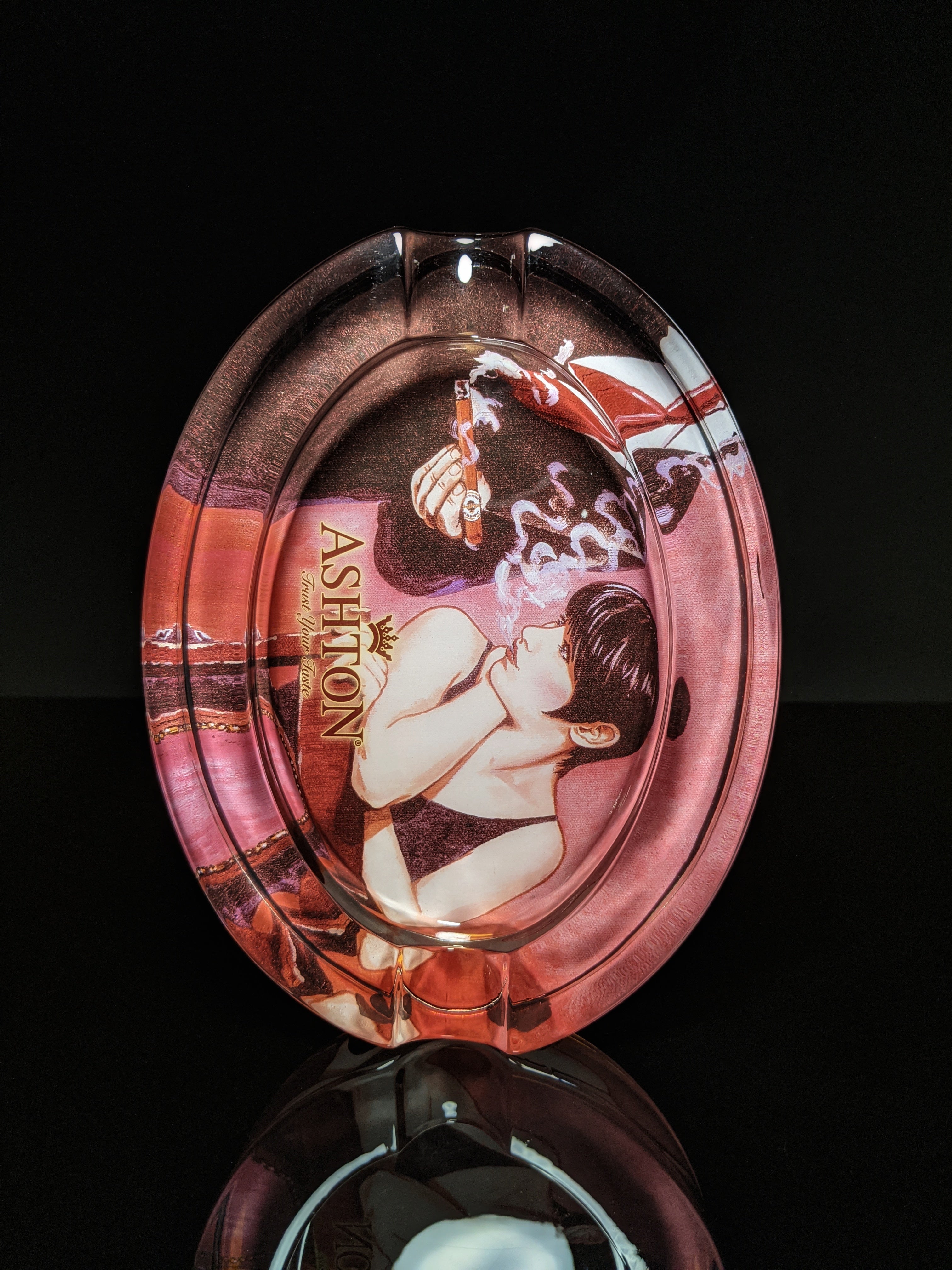 Ashton Glass Ashtray