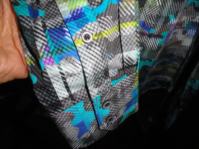 Robert Graham Hydroflauge Colorful Long Sleeve Shirt - Medium