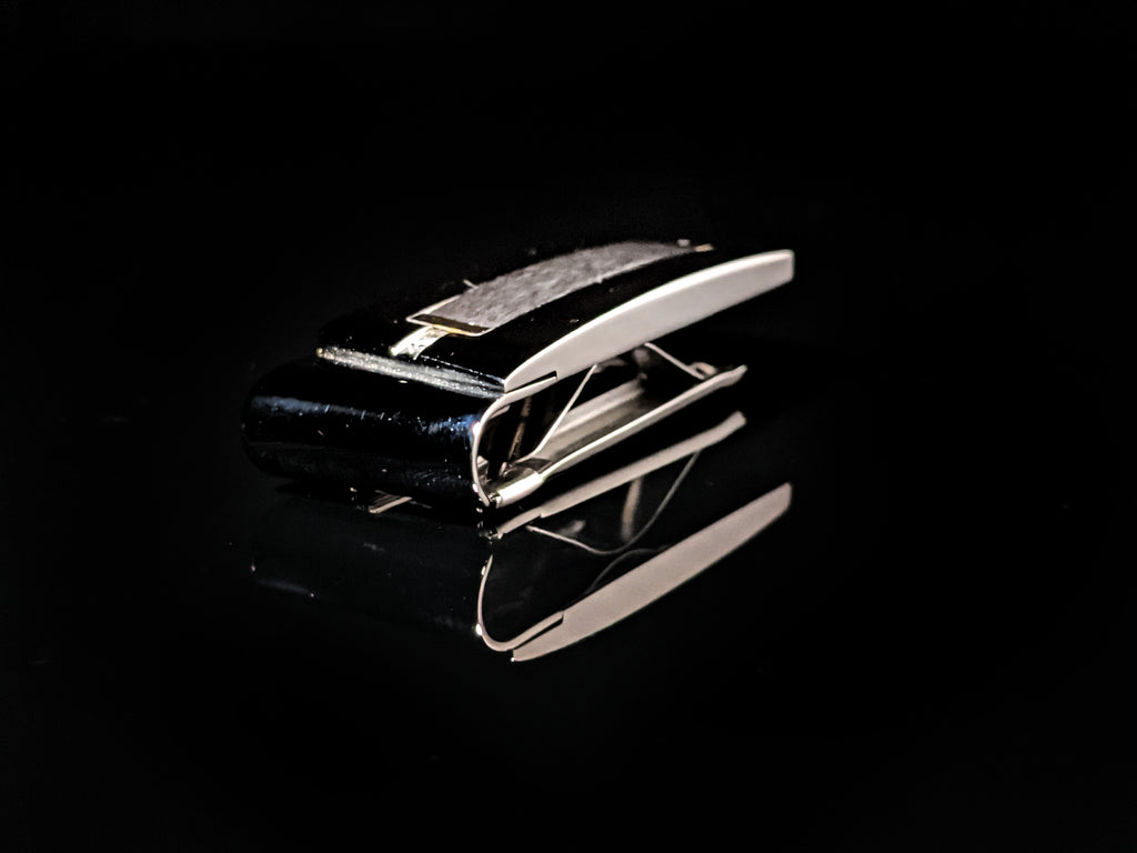 Dolan Bullock Diamond  Stainless Steel Money Clip NIB