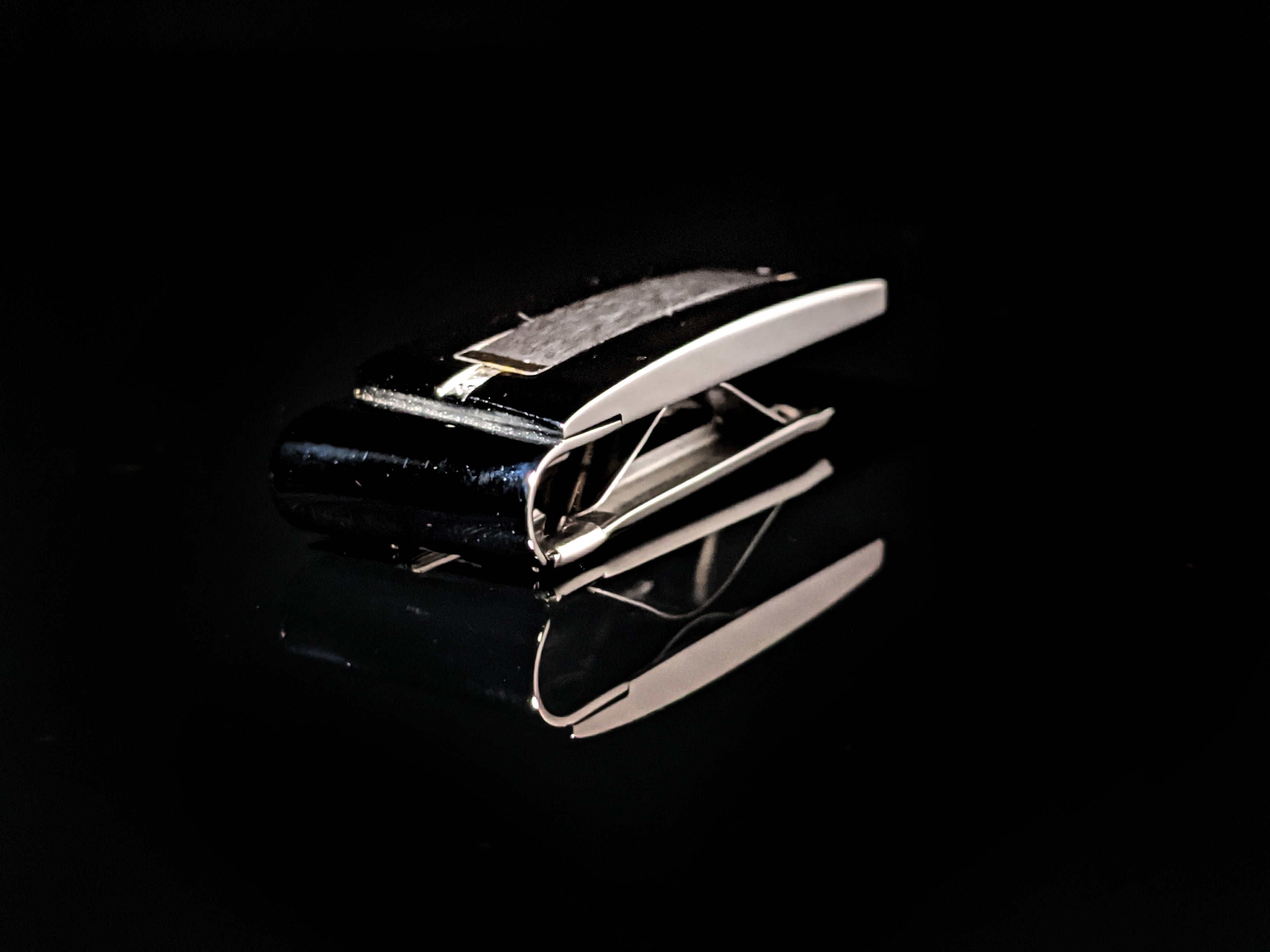 Dolan Bullock Diamond  Stainless Steel Money Clip NIB
