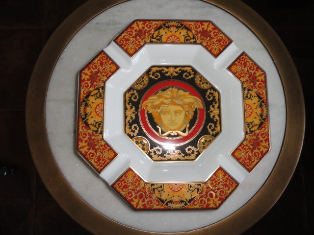 Versace medusa 9" Ashtray