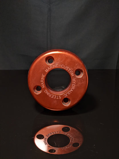 Marine Machine Red Anodized Dash Mount Spacer