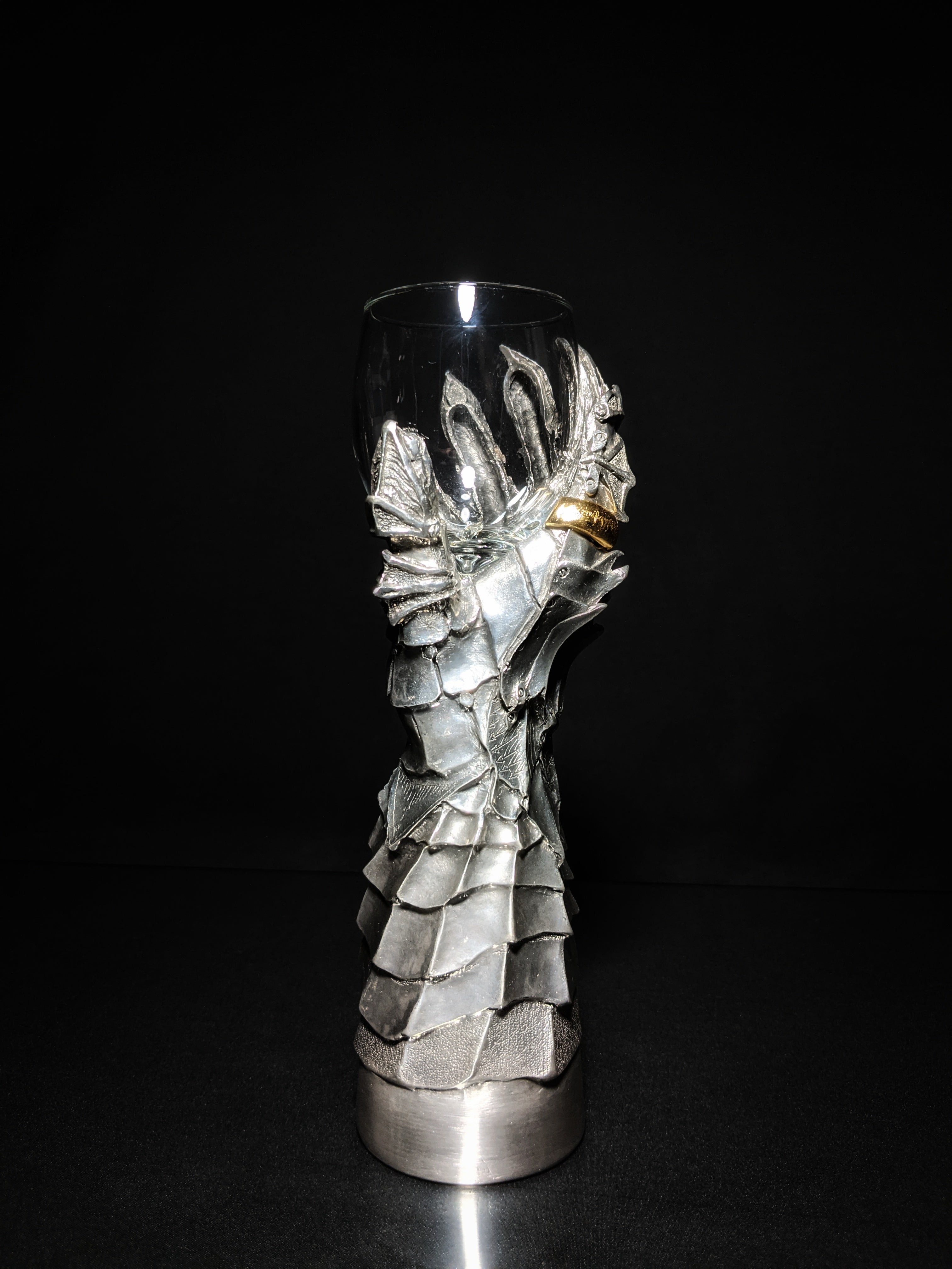 Royal Selangor Pewter Lord of Rings Wine Goblet