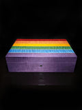 Elie Bleu Rainbow Sycamore Humidor — 110 Count