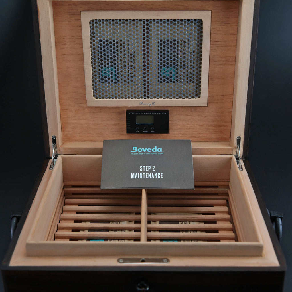 Brizard & Co " Airflow " Humidor 60 /70 count Hacienda NIB