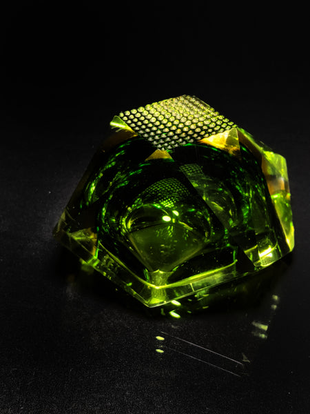 Murano Sommerso Crystal Ashtray
