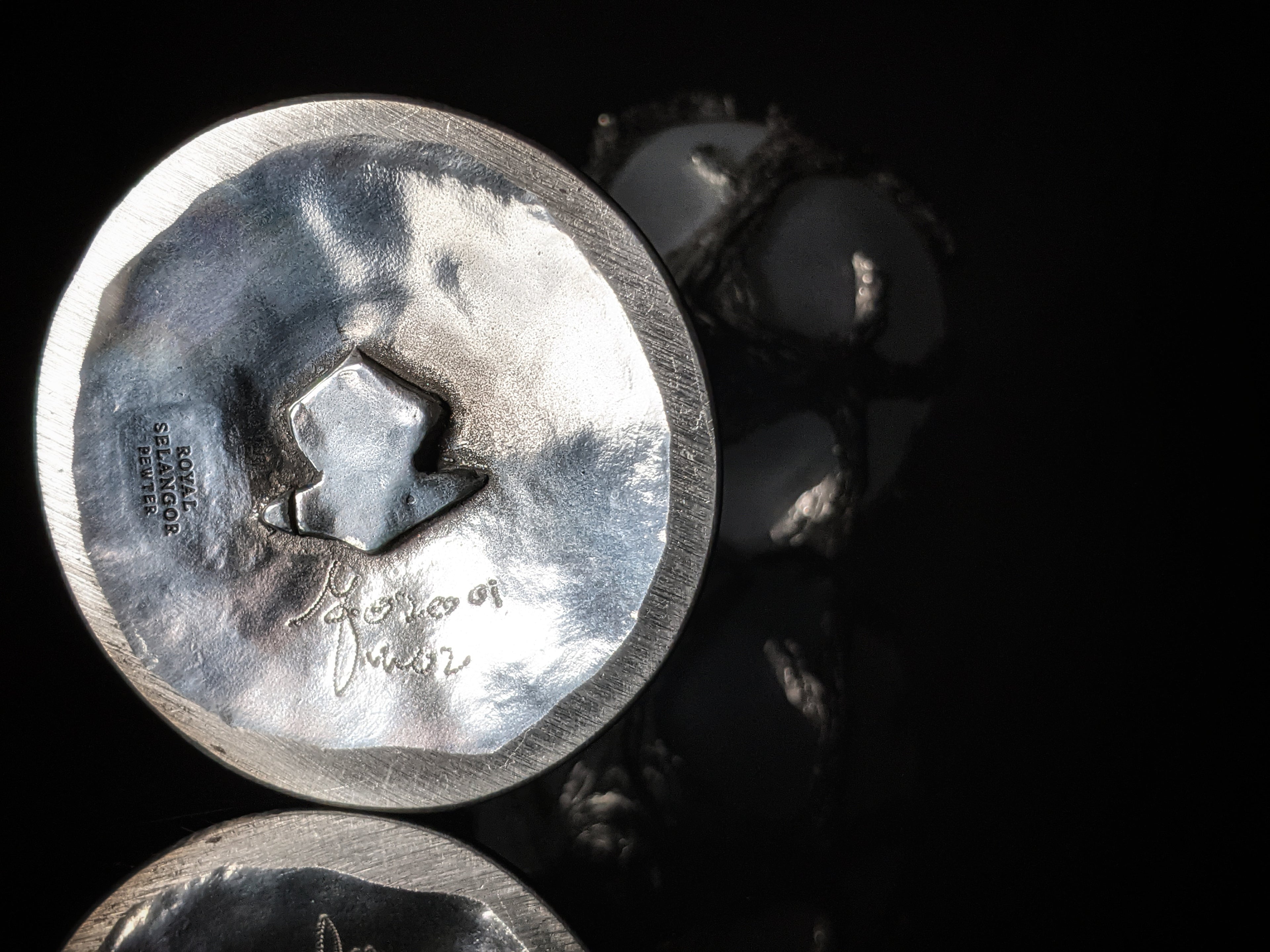 Royal Selangor Lord of Rings " Treebeard " Wine Glass