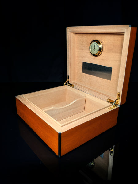 Elie Bleu Mahogany  Humidor 50 count