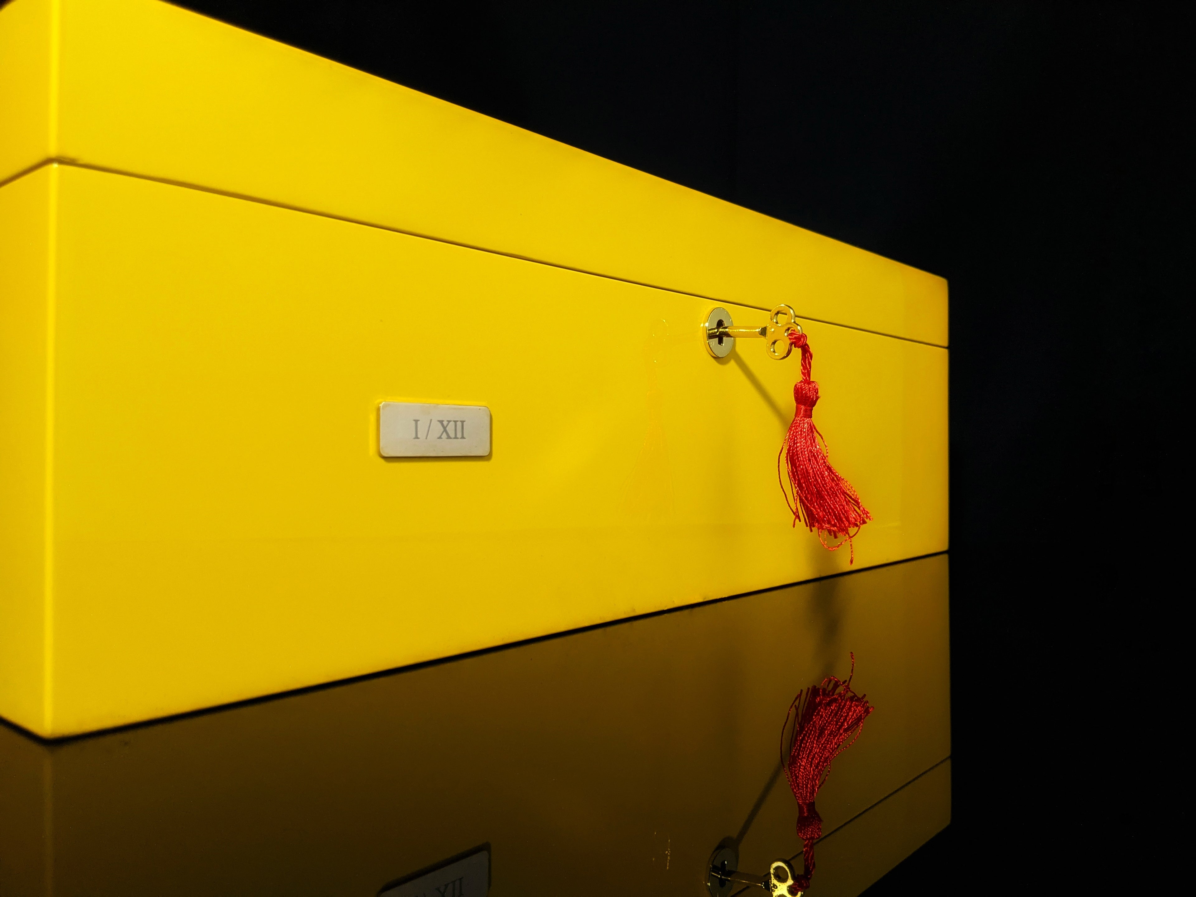Yellow Limited Edition humidor