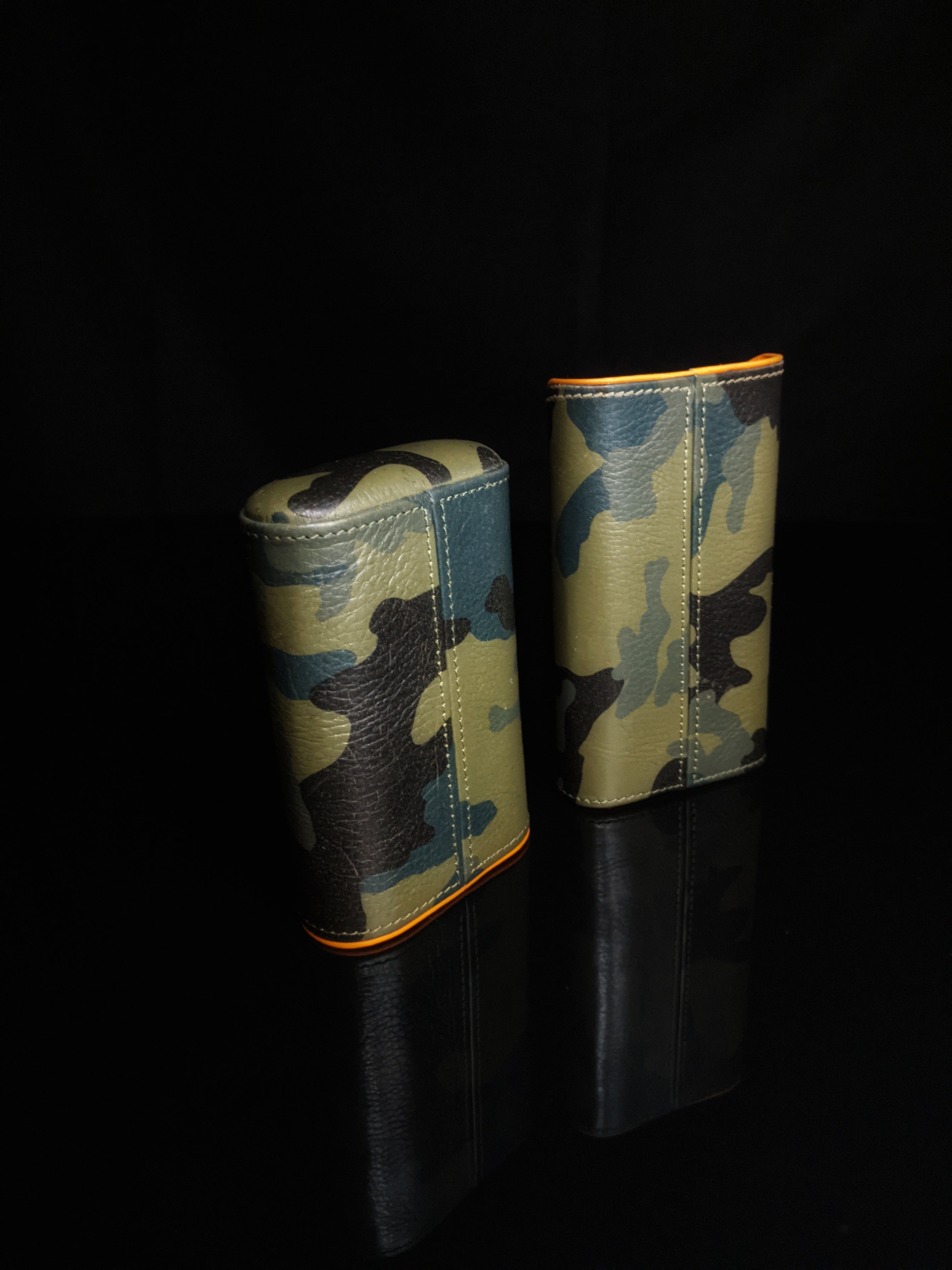 Brizard and Co. Show Band 3 Cigar Case — Camouflage Leather