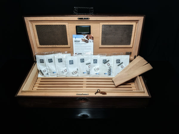 Brizard and Co Mac Daddy Hacienda humidor 26.5"L X 11.5" W X 5.5"H  Made in USA