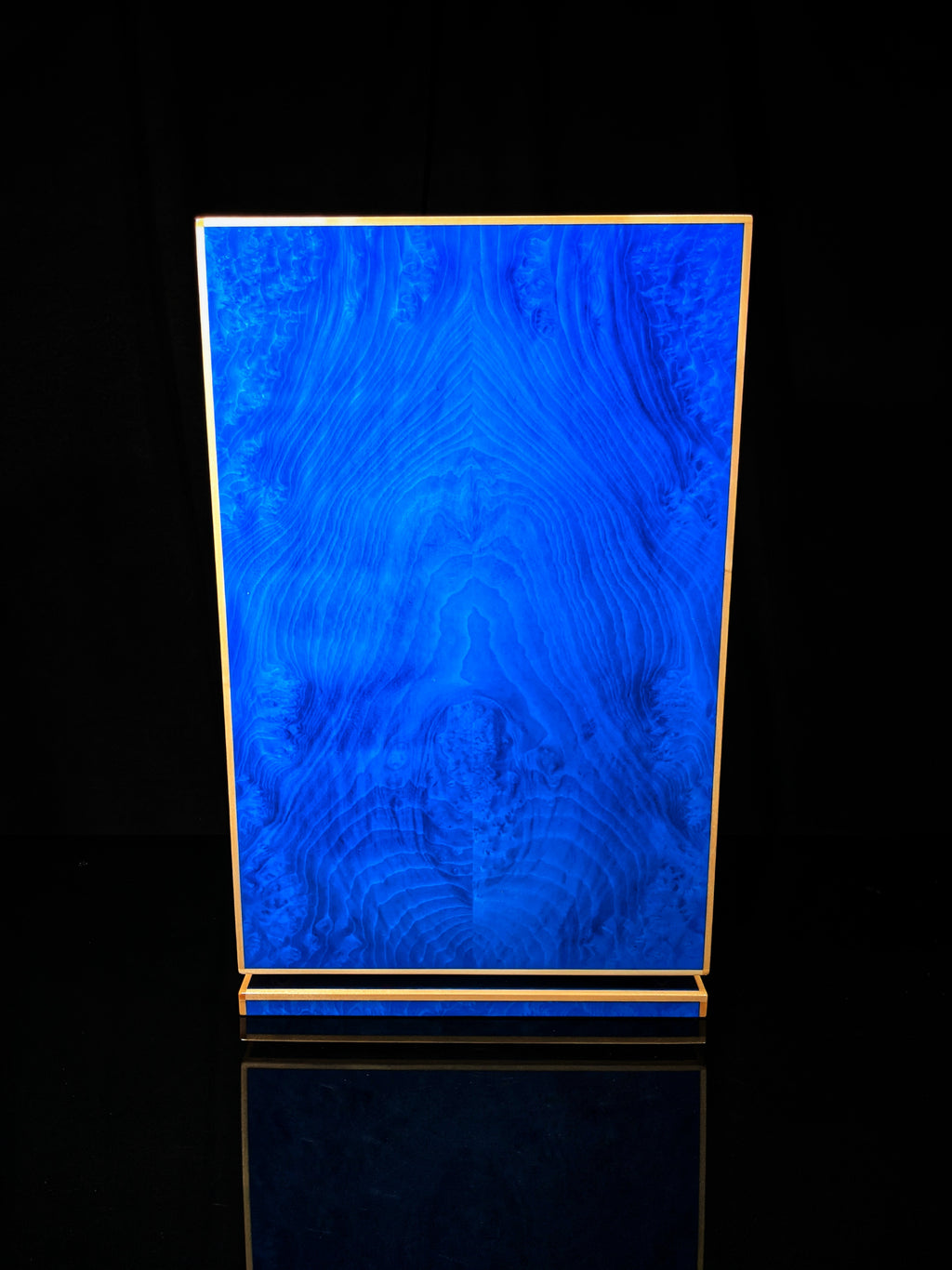 Elie Bleu Blue Madrona Cabinet Humidor