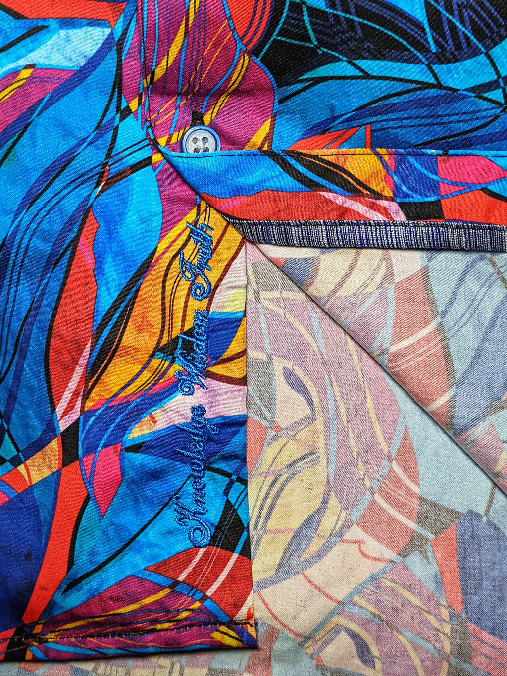 Robert Graham Billings Long Sleeve Colorful Shirt Size Large