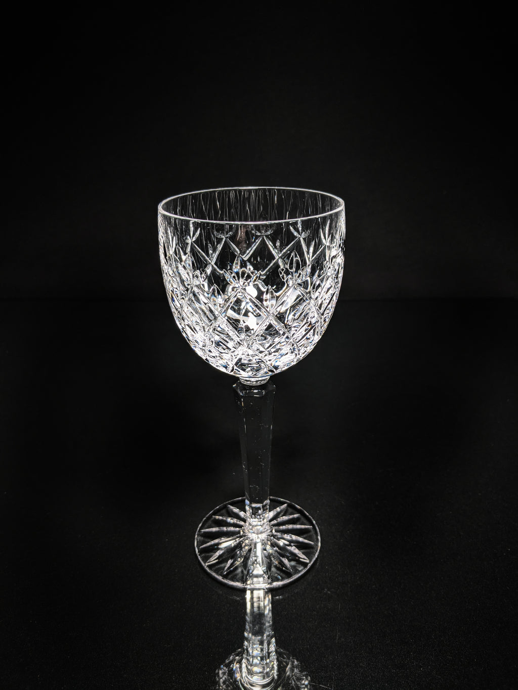 Faberge Clear Crystal Goblets